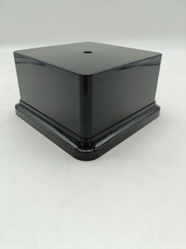 PEANA ACRILICO NEGRO, 13 X 13 cm PEANA ACRILICO NEGRO