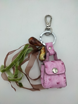 LLAVERO BOLSO ROSA