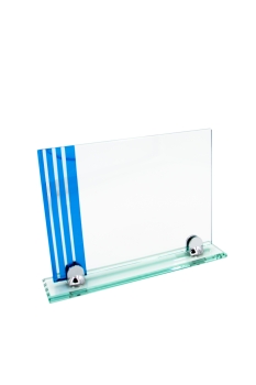 TROFEO CRISTAL CAJA NEGRA, 23*31 cm