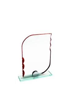 TROFEO CRISTAL CAJA NEGRA, 22*14 cm