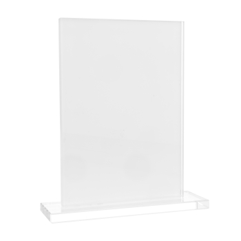 TROFEO CRISTAL SUBLIMACION CAJA R, 20*14*0,8 cm