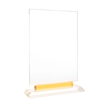 TROFEO CRISTAL CAJA REGALO, 18*13*0,8 cm