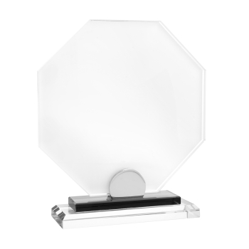 TROFEO CRISTAL SUBLIMACION CAJA R, 16*16*1 cm