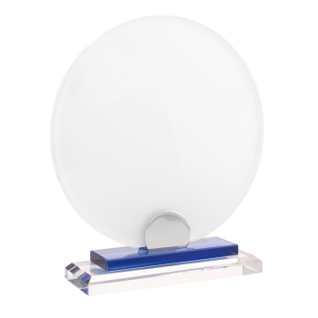TROFEO CRISTAL SUBLIMACION CAJA R, 14*14*1 cm