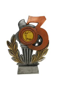 TROFEO UNIVERSAL TERCER PUESTO , 15 cm