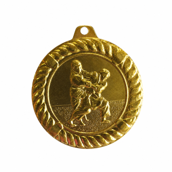 MEDALLA ORO JUDO , 5 cm