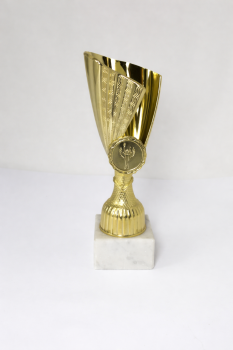 COPA DORADA PARA MOTIVO , 18 cm