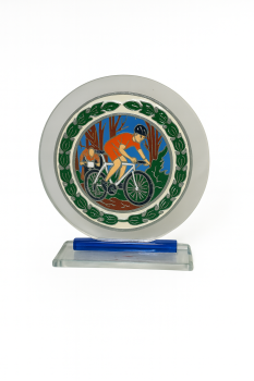 TROFEO CICLISMO CRISTAL 