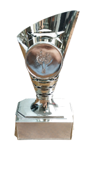 Copa minimalista plata , 11 cm
