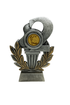 TROFEO UNIVERSAL SEGUNDO PUESTO , 15 cm