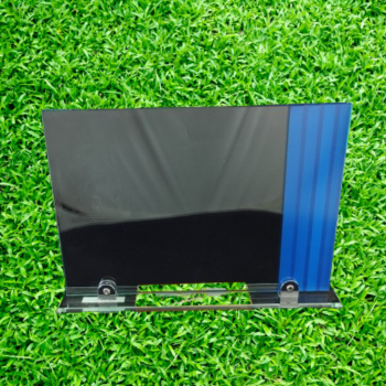 Placa de homenagem com detalhe azul, 0.23 cm