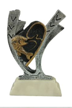 Trofeo pez,solo una unidad, 14 cm