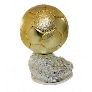 TROFEO FUTBOL BALON DE ORO , 24 cm