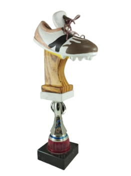 Trofeo futbol con zapatilla , 38 cm