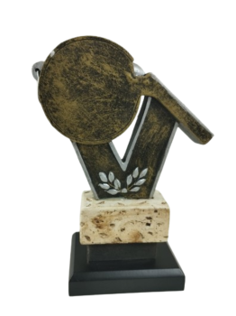 Trofeo silbato, 18´5 cm