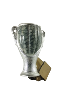 Troféu de copo com efeito mármore, 11,5 cm