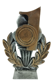 Trofeo universal laurel numero 1 para aplique ddorado, 155 cm