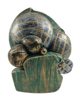 Troféu de bolas de petanca, 15 cm