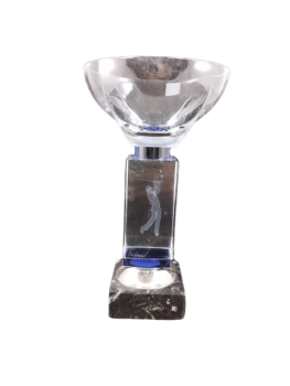 Trofeo copa golf de cristal, 23.5 cm