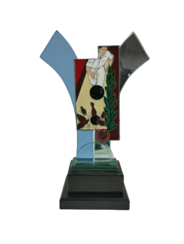 Trofeo bolos de cristal, 25 cm