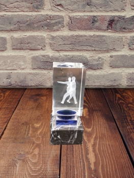 Trofeo de cristal baile , 29 cm
