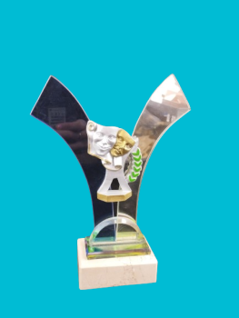 Trofeo teatro cristal, 23 cm