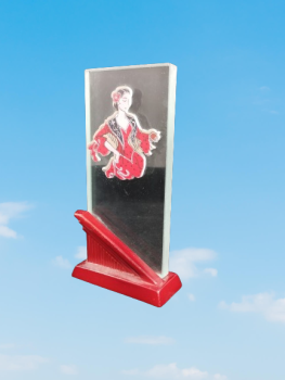 Troféu de cristal de dançarina, 18.5 cm