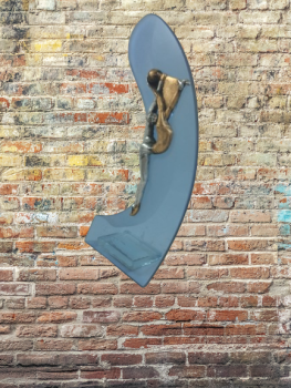 Troféu azul de ginástica rítmica, 20 cm