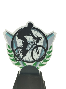 Trofeo ciclismo metraquilato , 17.5 cm