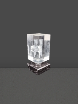 Trofeo pinball en 3D, 19 cm