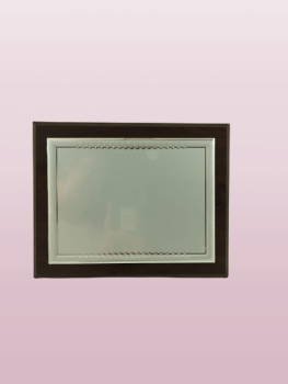  Madera sobremesa con placa de aluminio en oferta.