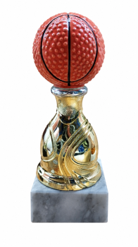 TROFEO TRIPLE COLOR ORO , 23 cm