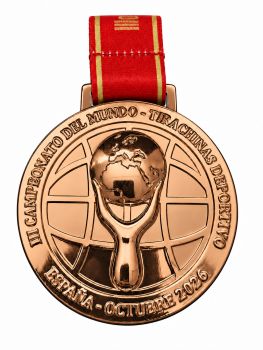 MEDALLA BRONCE DISEÑO TRABAJOS ESPECIALES, 7.5 cm