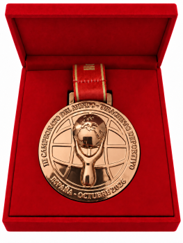 MEDALLA BRONCE DISEÑO TRABAJOS ESPECIALES, 7.5 cm