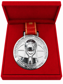 MEDALLA PLATA DISEÑO TRABAJOS ESPECIALES , 7.5 cm
