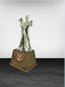 Trofeo baile silueta , 19.5 cm