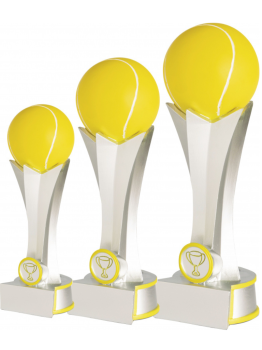 TROFEO “SERIES” MODELO “FISTERRA” TENIS, 21 cm