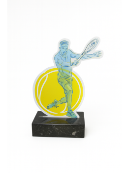 TROFEO TENIS PREMIACION , 18 cm